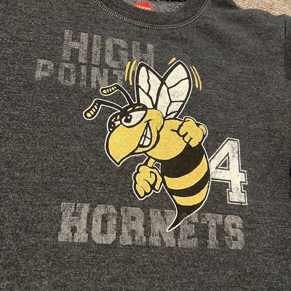 High point university hornets gray crewneck sweatshirt size 4T - Picture 6 of 6